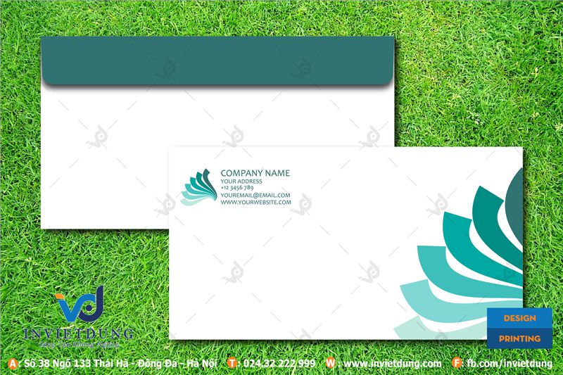 16 Mẫu phong bì đẹp với thiết kế sáng tạo 2020